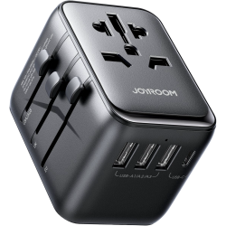 Charger Mobile Joyroom 3xUsb 1×PD Charging 65W JR-TCW02 Black